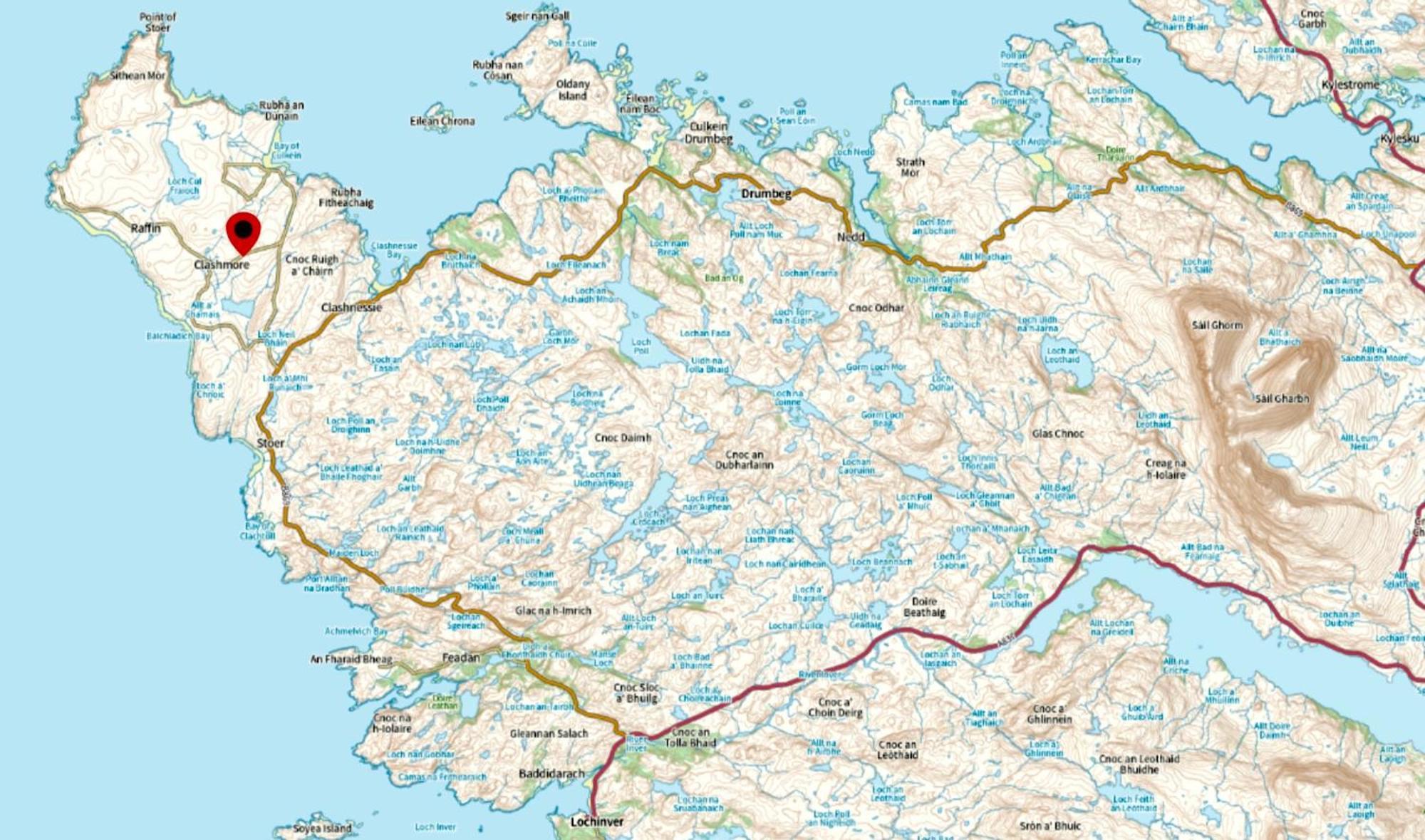 Willa Stoer Pods - Quinag Pod Lochinver Zewnętrze zdjęcie